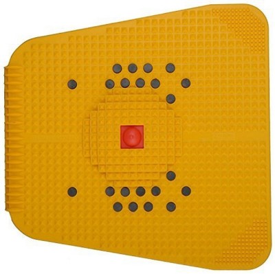 Acupunx Orthopaedics Powermat 2000 Accupressure Magnet Pyramids Massager(Yellow)