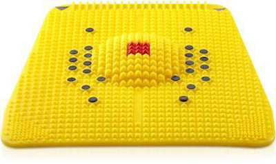DL ZONE Mat003 Blood Circulation Acupressure Mat Massager(Yellow)