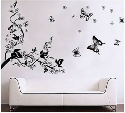 UD Unique Decor Jupiter Designer Wall Stencil Reusable Wall Painting Stencil for Home / Office Decoration Wall Stencil Stencil(Pack of 1, Flower)