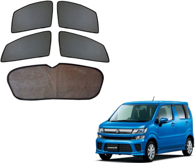 KOZDIKO Side Window, Rear Window Sun Shade For Maruti Suzuki WagonR(Black)