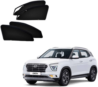 KOZDIKO Side Window Sun Shade For Hyundai Creta(Black)