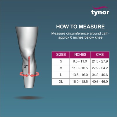 TYNOR Leg Traction Brace,Small, 1 Set Knee Support