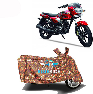BLORIDE Two Wheeler Cover for TVS(Phoenix, Red)