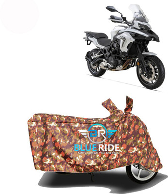 BLOERIDE Two Wheeler Cover for Benelli(TRK 502, Red)