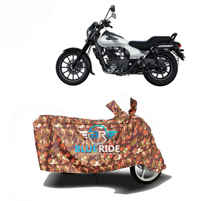 BLORIDE Two Wheeler Cover for Bajaj(Avenger Street 220, Red)