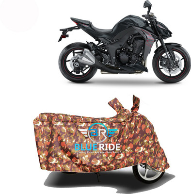 BLOERIDE Two Wheeler Cover for Kawasaki(Z1000, Red)