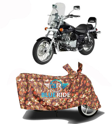 BLORIDE Two Wheeler Cover for Bajaj(Avenger 220 DTS-i, Red)