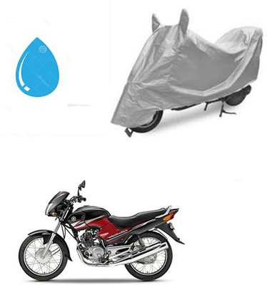 Atulit enterprises Waterproof Two Wheeler Cover for Yamaha(Gladiator, Silver)