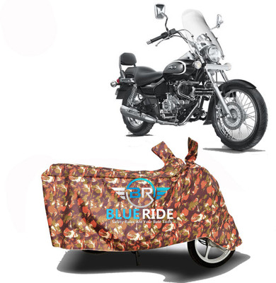 BLOERIDE Two Wheeler Cover for Bajaj(Avenger 220 Cruise, Red)