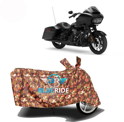BLORIDE Two Wheeler Cover for Harley Davidson(Road Glide Special, Red)