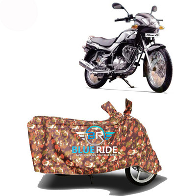 BLOERIDE Two Wheeler Cover for TVS(Fiero F2, Red)