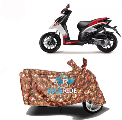 BLOERIDE Two Wheeler Cover for Aprilia(SR 150, Red)