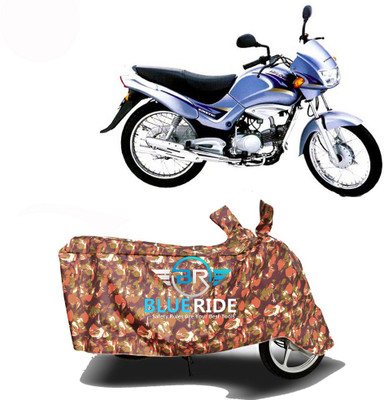 BLOERIDE Two Wheeler Cover for Kinetic(GF Lazer, Red)