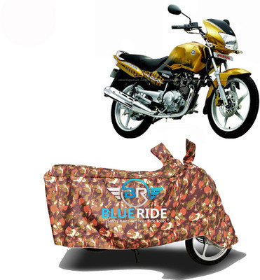 BLOERIDE Two Wheeler Cover for Yamaha(Gladiator Graffitti, Red)