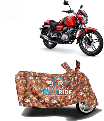 BLOERIDE Two Wheeler Cover for Bajaj(V12, Multicolor)