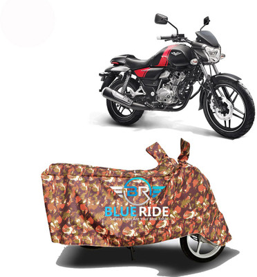 BLORIDE Two Wheeler Cover for Bajaj(V 150, Red)