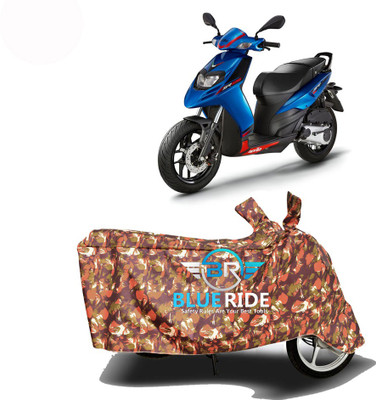 BLOERIDE Two Wheeler Cover for Aprilia(SR 125, Red)