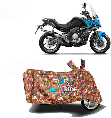 BLOERIDE Two Wheeler Cover for CFMoto(650MT, Red)