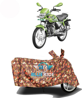 BLOERIDE Two Wheeler Cover for Hero(HF Deluxe Eco, Multicolor)