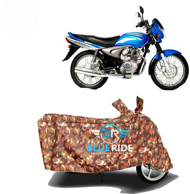 BLORIDE Two Wheeler Cover for Bajaj(Wind 125, Red)