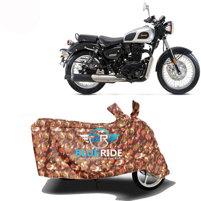 BLORIDE Two Wheeler Cover for Benelli(Imperiale 400, Red)