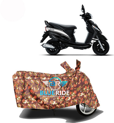 BLORIDE Two Wheeler Cover for Mahindra(Rodeo, Red)