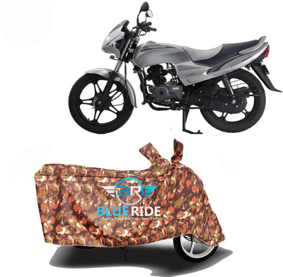 BLOERIDE Two Wheeler Cover for LML(Freedom, Red)