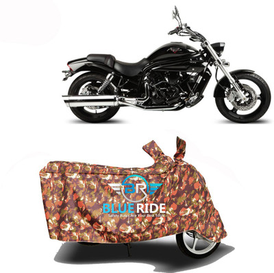 BLOERIDE Two Wheeler Cover for Hyosung(Aquila Pro 650, Red)