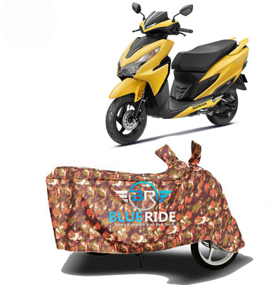 ENTIRELY ELITE Waterproof Two Wheeler Cover for Honda(Grazia, Multicolor)