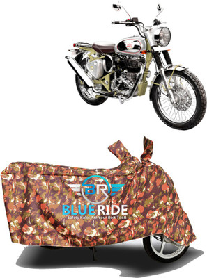 BLOERIDE Two Wheeler Cover for Royal Enfield(Bullet Trials 500, Red)