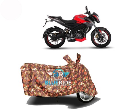 BLUERIDE Two Wheeler Cover for Bajaj(Pulsar 200 NS DTS-i, Red)