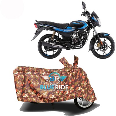 BLORIDE Two Wheeler Cover for Bajaj(Platina 110, Red)