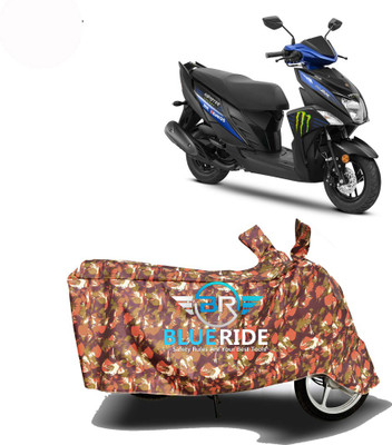 BLORIDE Two Wheeler Cover for Yamaha(Cygnus Ray ZR, Red)