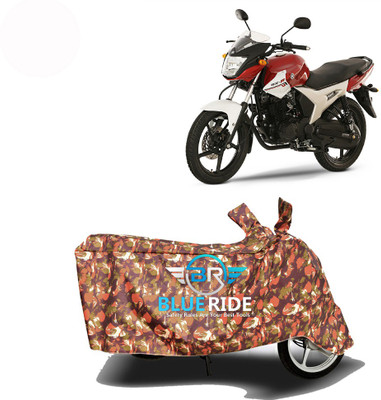 BLOERIDE Two Wheeler Cover for Yamaha(SZ R, Red)