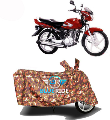 BLOERIDE Two Wheeler Cover for Suzuki(Zeus, Red)