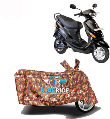 BLORIDE Two Wheeler Cover for Hero Electric(E Sprint, Red)