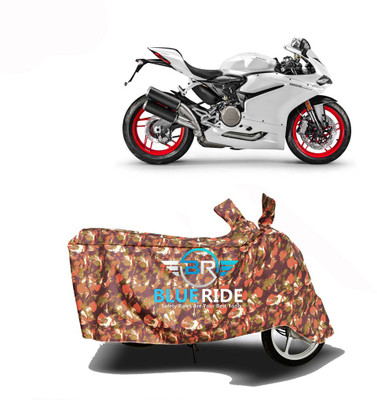 BLOERIDE Two Wheeler Cover for Ducati(899 Panigale, Red)