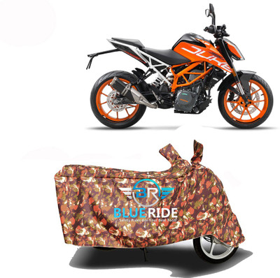 BLOERIDE Two Wheeler Cover for KTM(390 Duke, Red)