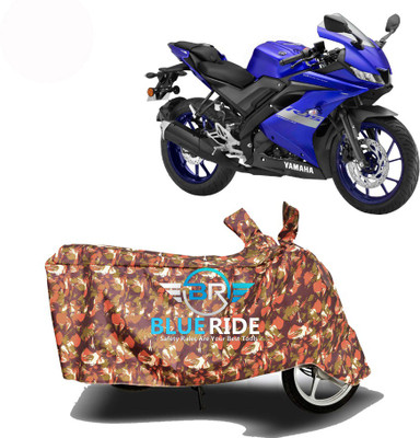 BLORIDE Two Wheeler Cover for Yamaha(R15 V3, Red)