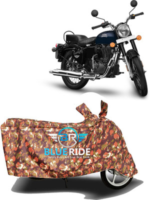 BLOERIDE Two Wheeler Cover for Royal Enfield(Bullet Electra Twinspark, Multicolor)