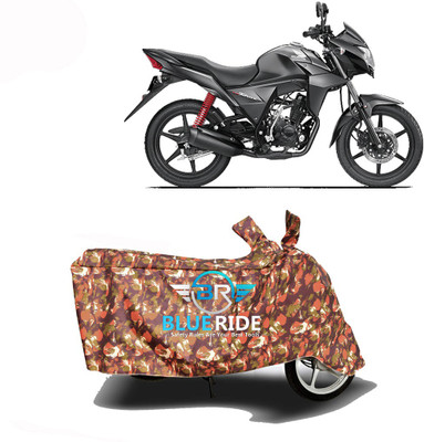 BLOERIDE Two Wheeler Cover for Honda(CB Twister, Red)