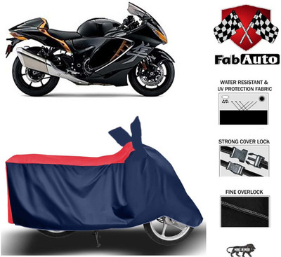 THE REAL ARV Waterproof Two Wheeler Cover for Suzuki(Hayabusa, Blue)