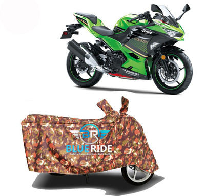 BLORIDE Two Wheeler Cover for Kawasaki(Ninja 400, Red)