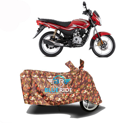 BLOERIDE Two Wheeler Cover for Bajaj(ComforTec, Red)