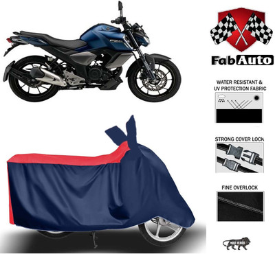 FabAuto Waterproof Two Wheeler Cover for Yamaha(FZ, Blue)