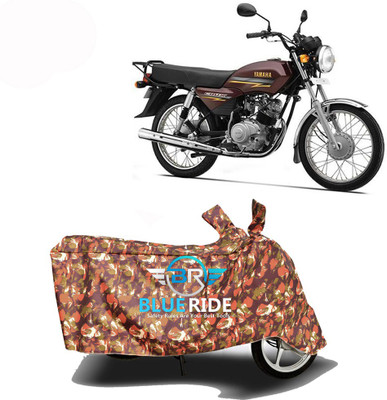 BLOERIDE Two Wheeler Cover for Yamaha(Crux, Red)