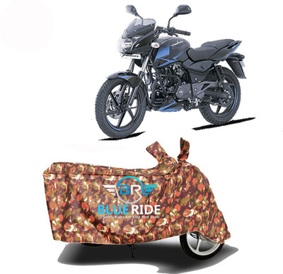 BLOERIDE Two Wheeler Cover for Bajaj(Pulsar 150 DTS-i, Red)
