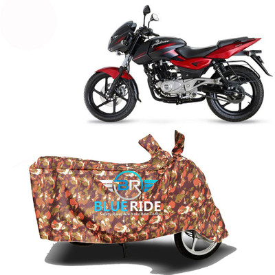 BLOERIDE Two Wheeler Cover for Bajaj(Pulsar 180 DTS-i, Red)
