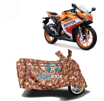 BLOERIDE Two Wheeler Cover for Honda(CBR 150R, Multicolor)