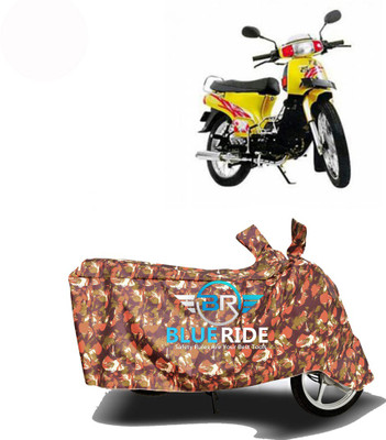 BLORIDE Two Wheeler Cover for Kinetic(K4, Red)
